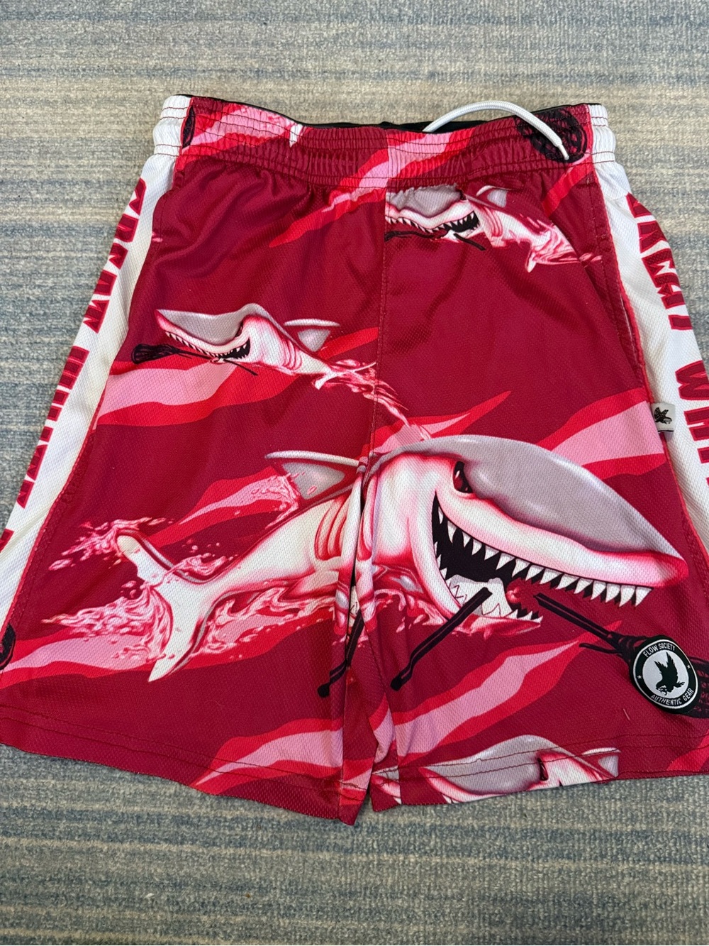 Flow Society Great White Flow shorts